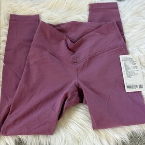 New with tags, Lululemon leggings light purple size 6